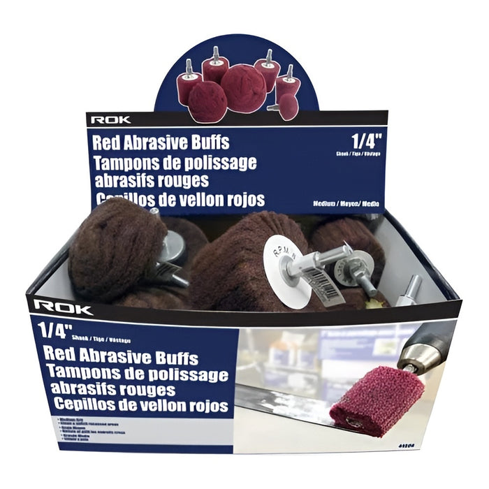 Tampon de polissage rouge