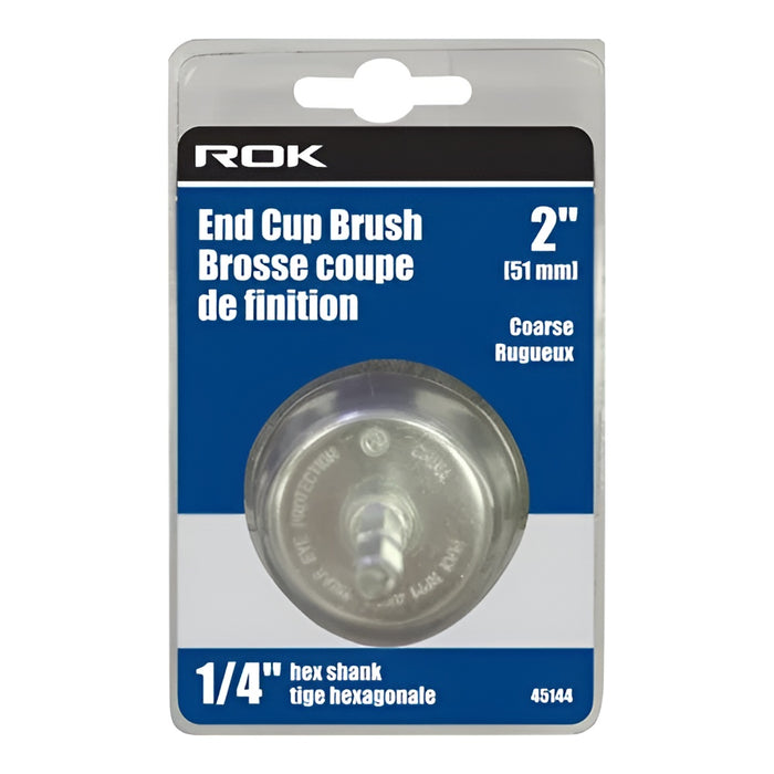 Brosse abrasive de coupe de finition 2"