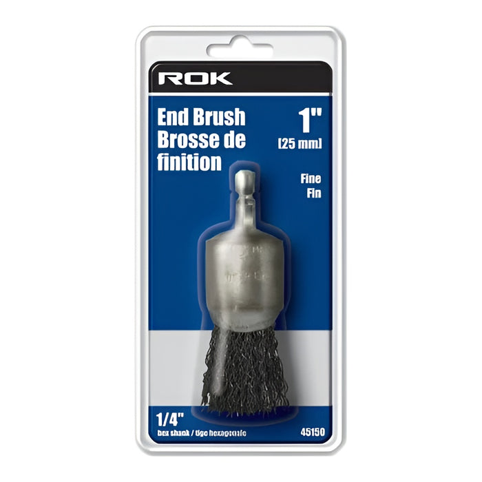 Brosse abrasive de finition 1"