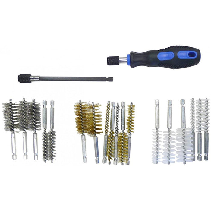 Ensemble de brosses de nettoyage pour tuyaux