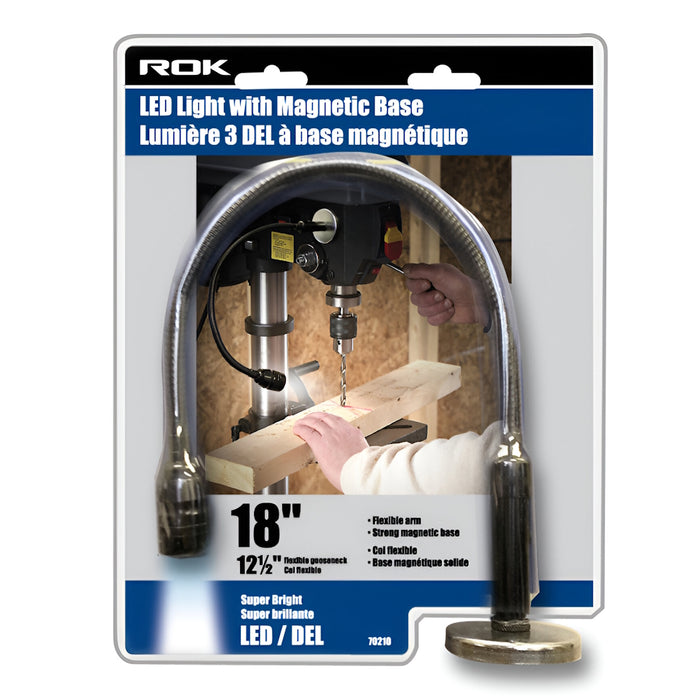 Lampe DEL magnétique 18"