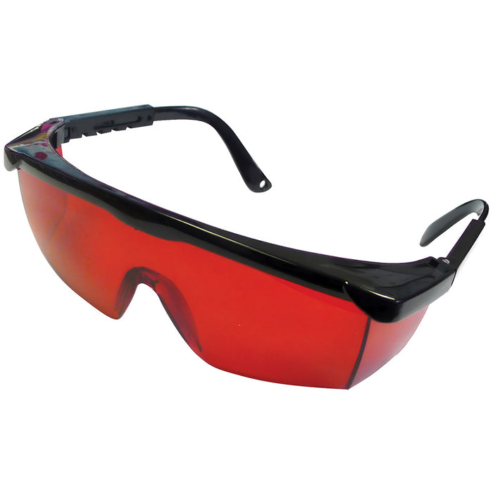 Lunette de sécurité à lentille rouge