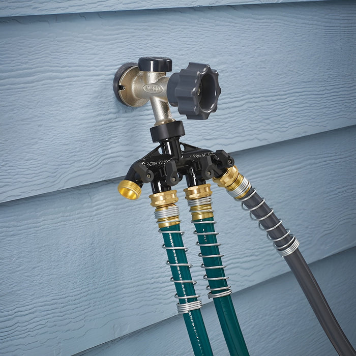 Vanne d'arrêt 4 vois en laiton 871404-5001 - GILMOUR