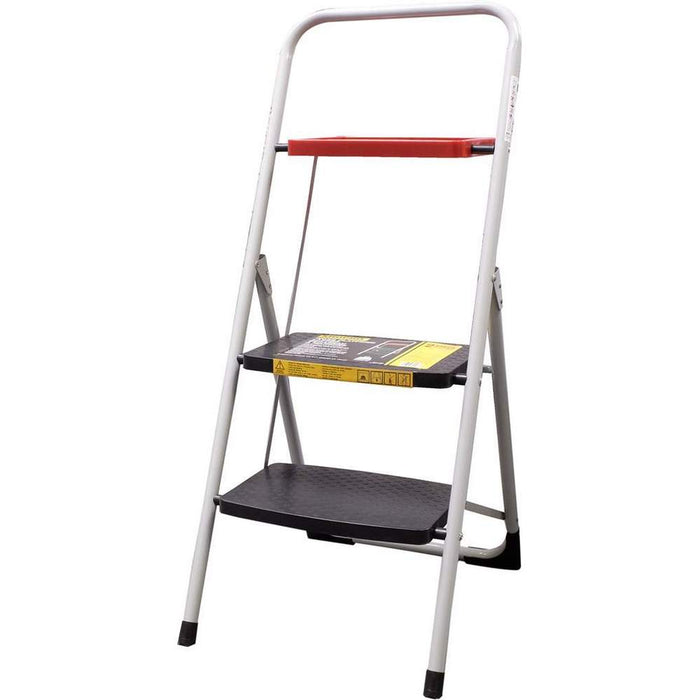 Escabeau avec plateau utilitaire, capacité 330lb