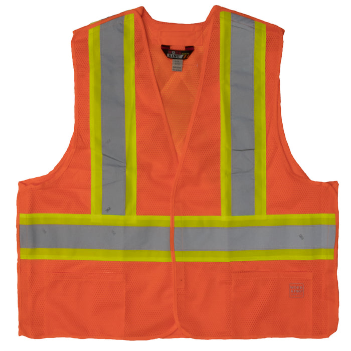 Veste haute-visibilité à 5 points