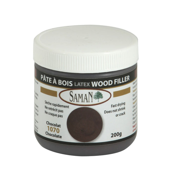 Pâte à bois à base de latex - Chocolat - 200 g