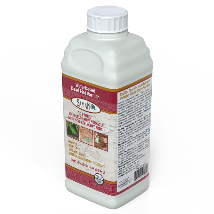 Vernis ultra mat à base d'eau - 500 mL