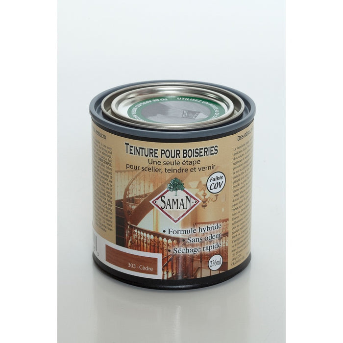 Teinture et vernis tout-en-un - Cèdre - 236 mL