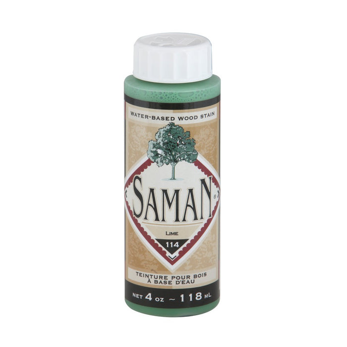 Teinture pour bois à base d'eau - Lime - 118 mL