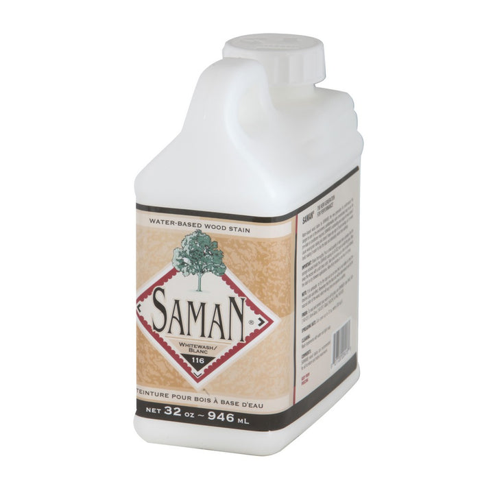 Teinture pour bois à base d'eau - Blanc - 946 mL