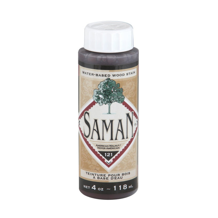 Teinture pour bois à base d'eau - Noyer américain - 118 mL