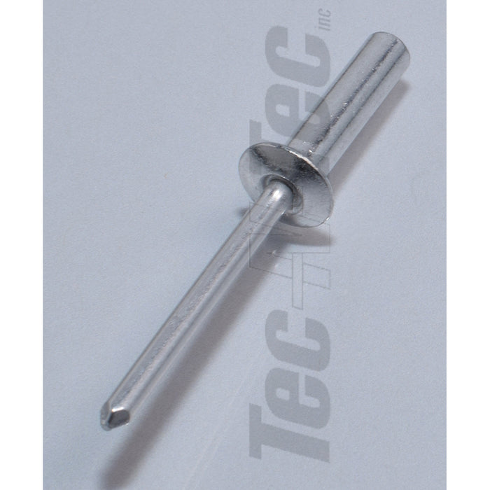 Rivet étanche en aluminium 3/16" X 1/2" - Paquet de 100