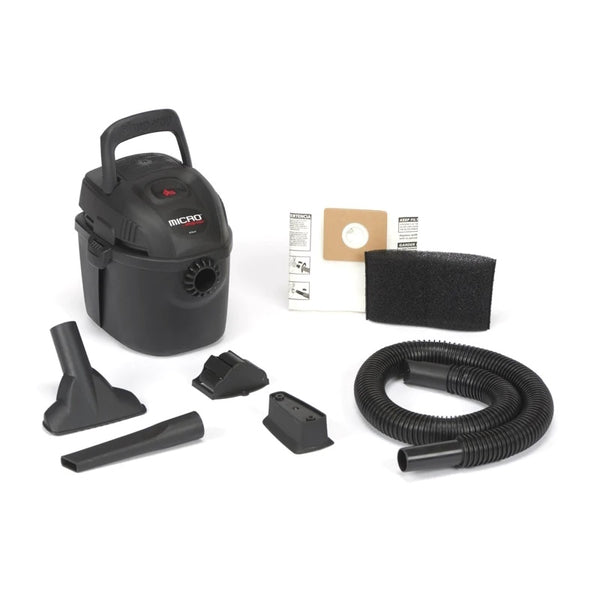 Micro aspirateur sec/humide 1 HP - Shop-Vac - 1 gallon