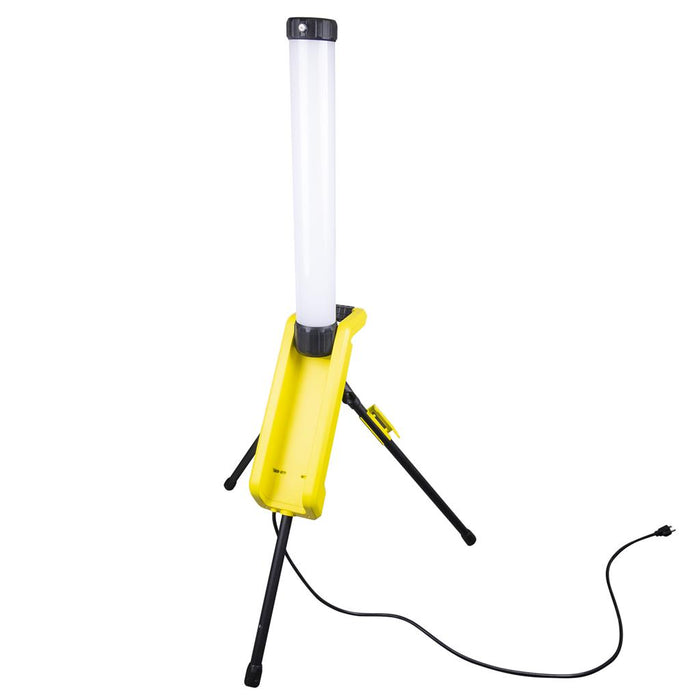 Lampe de travail sur pied avec éclairage à 360º