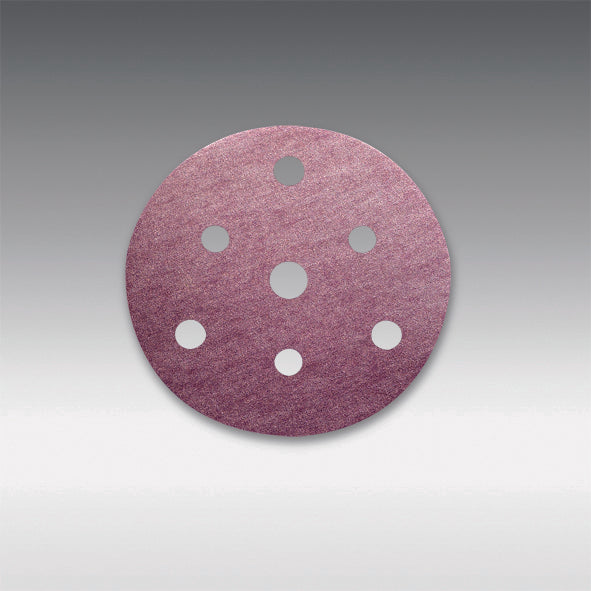 Disque abrasif 6", 7 trous à grain 80