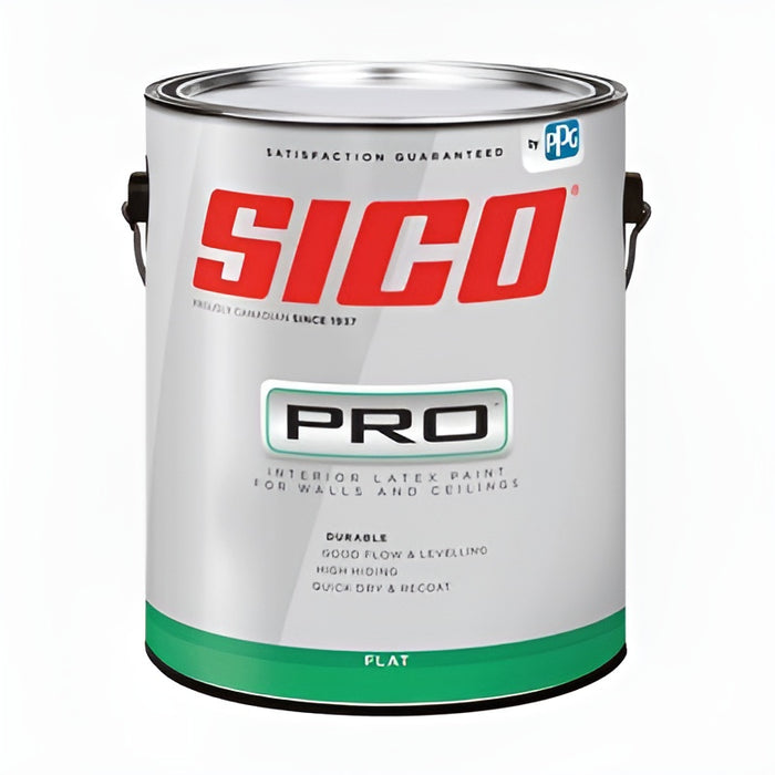 Peinture intérieure au latex - Sico Pro - Blanc perle - 3.78 L