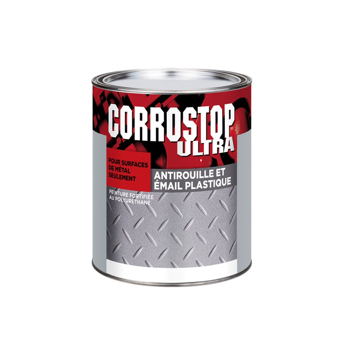 Peinture antirouille - Corrostop - Base 2 - Fini lustré - 946 mL