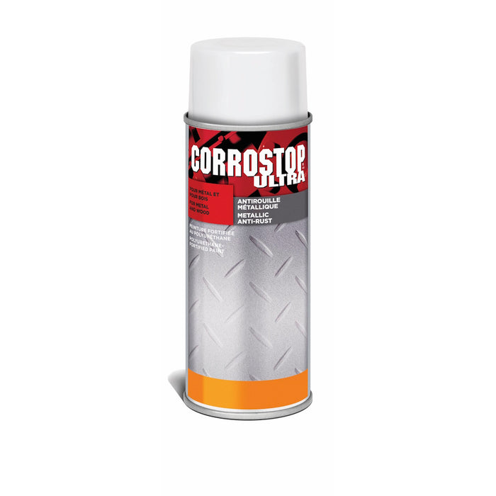Peinture antirouille en aérosol - Corrostop - Or - Fini lustré - 340 g
