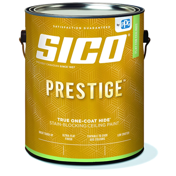 Peinture Sico Prestique à plafond vinyle acrylique - Base mat - 3.78 L