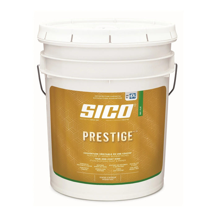 Peinture intérieure Sico Prestige - Blanc mat - Base 1- 18.9 L