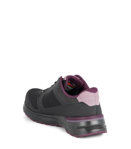 Chaussure de sécurité LadyFit - Noir/Mauve - STC
