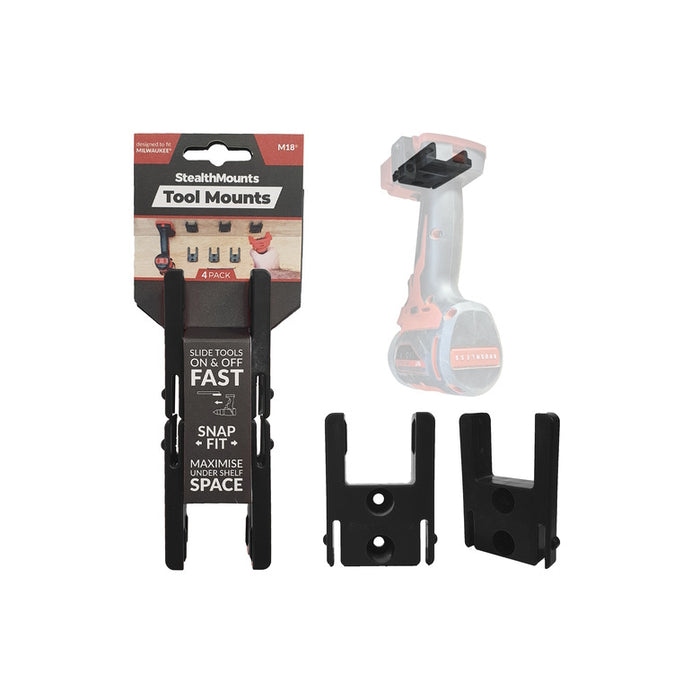 Supports pour outils Milwaukee M18 - Noir