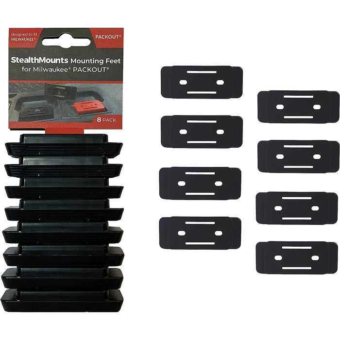 Adaptateurs pour coffre Packout - Noir