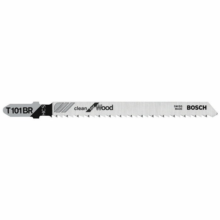 Pqt. 5 lames Clean à bois à pas inverse, en «T» (4"x10dpp)