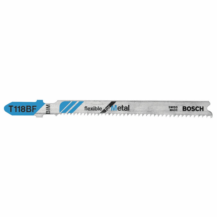 Pqt. 5 lames Flexible à métal, en «T» (3-5/8"x11-14dpp)