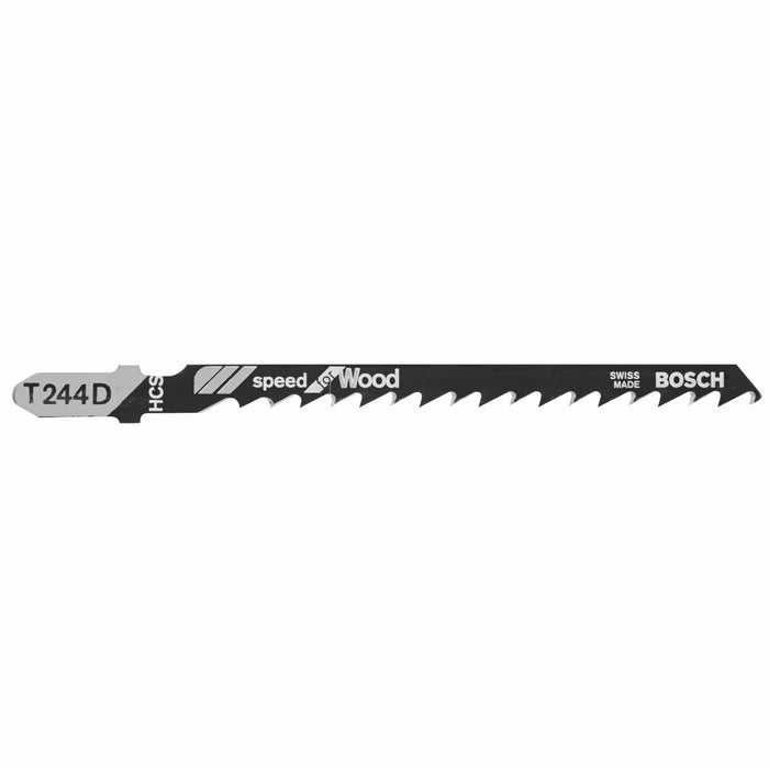 Pqt. 5 lames Speed à bois, en «T» (4"x5-6dpp)