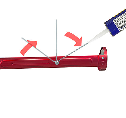 Pistolet pour tubes de calfeutrant Convoy Super 26 - 300 mL