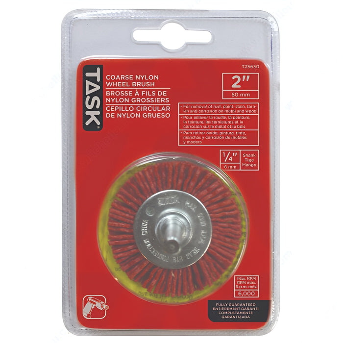 Brosse abrasive en nylon 2"