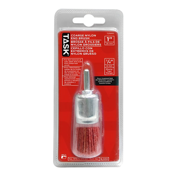 Brosse abrasive en nylon 1"