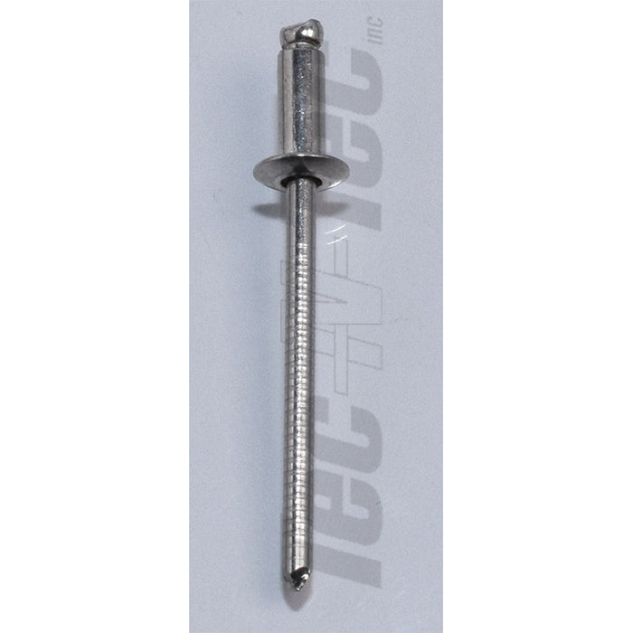 Rivets en acier inoxydable 1/8" X 1/4" - Paquet de 100