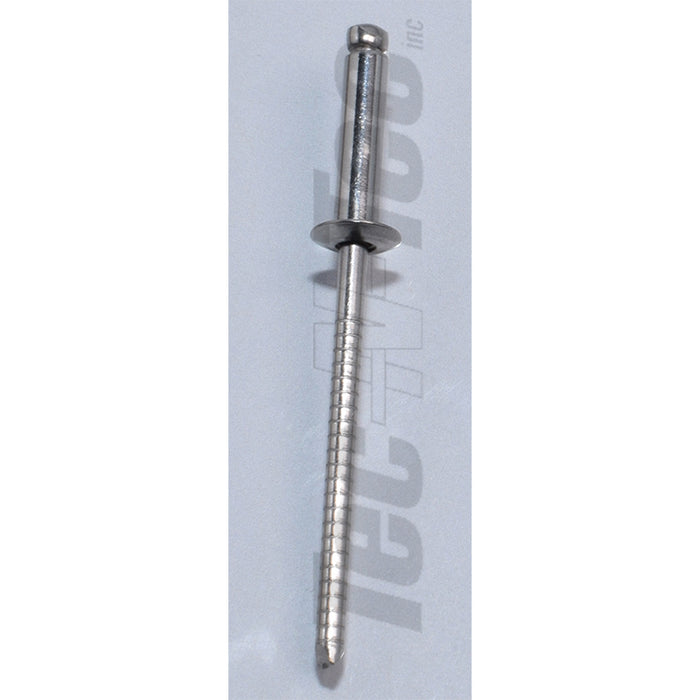 Rivets en acier inoxydable 1/8" X 1/2" - Paquet de 100