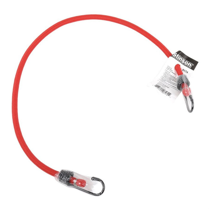 Bande élastique rouge avec crochets 24"