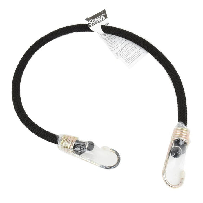 Bande élastique noire avec crochets 24"