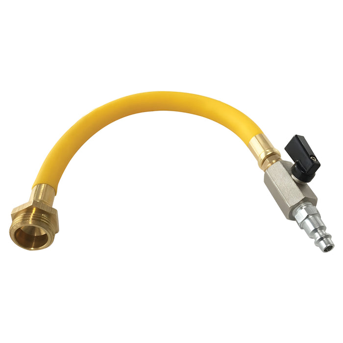 Ensemble d'adaptateur pour purge d'eau avec connecteur mâle