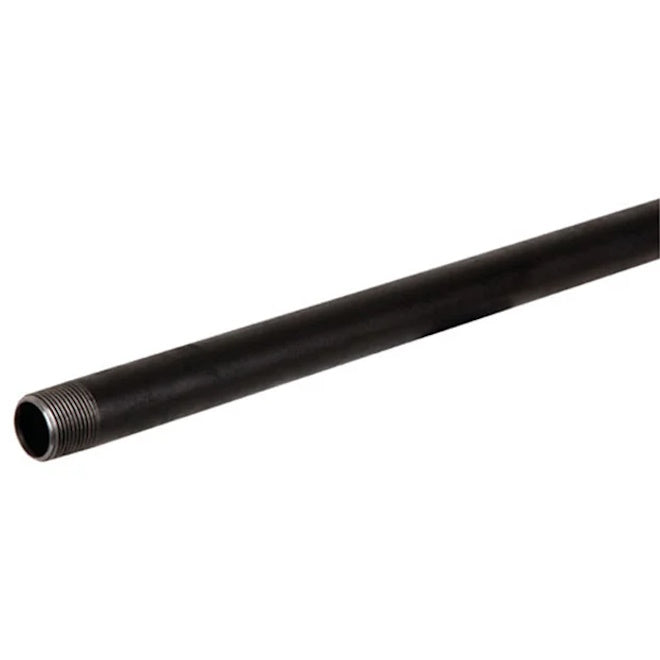Tuyau en acier noir 3/8"
