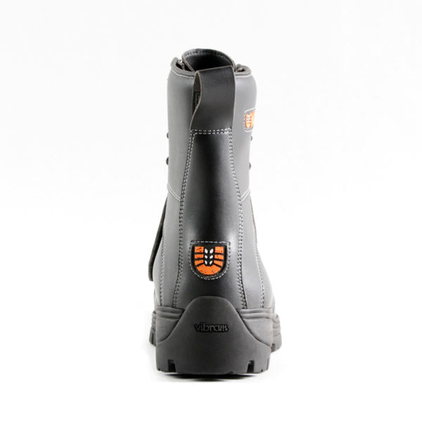 Botte de sécurité 8" Unik Chemik, protecteur de métatarse - Noir