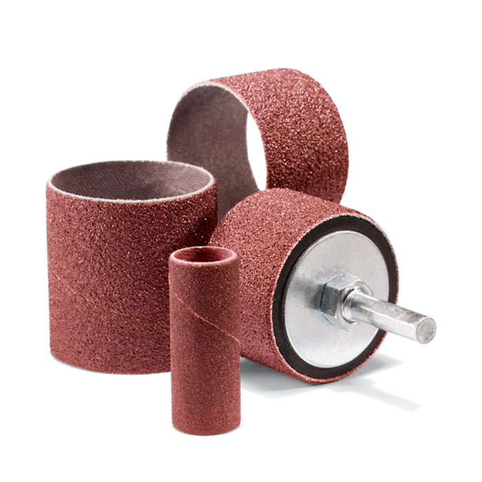 Manchon spiral 1 1/2" en oxyde d'aluminium grain 36
