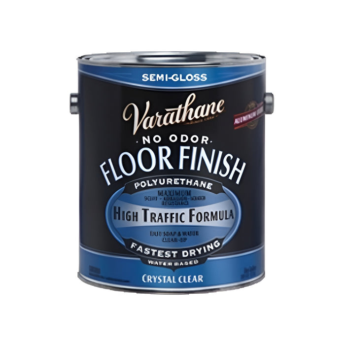 Vernis à plancher à base d'eau semi-lustré - 3.78 L