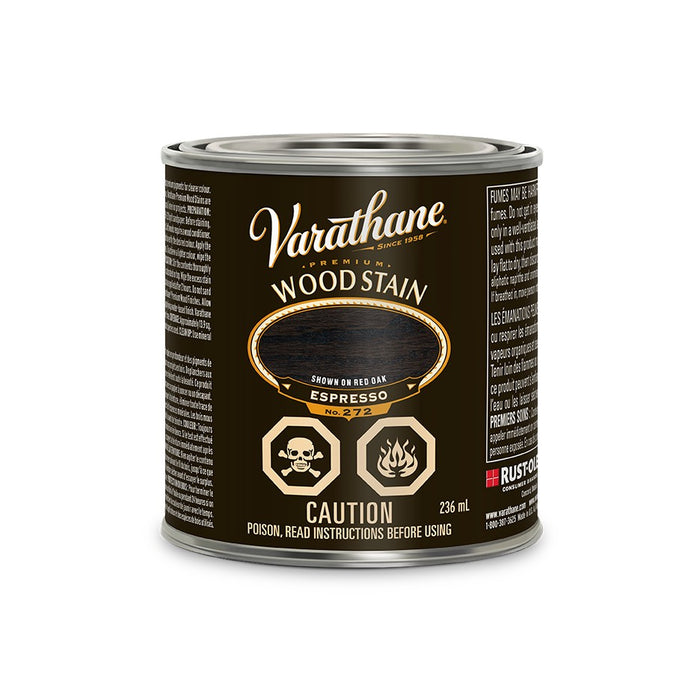 Teinture Premium à l'huile pour bois - Expresso - 236 mL