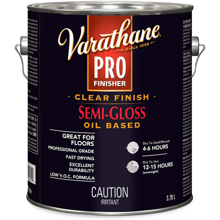 Vernis à plancher Pro semi-lustré - 3.78 L