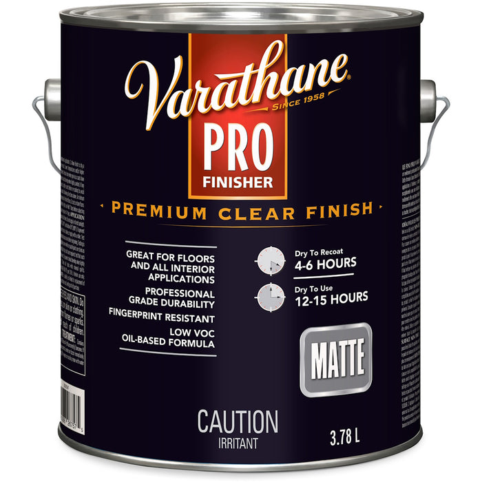 Vernis à plancher Pro - Clair - Mat - 3.78 L
