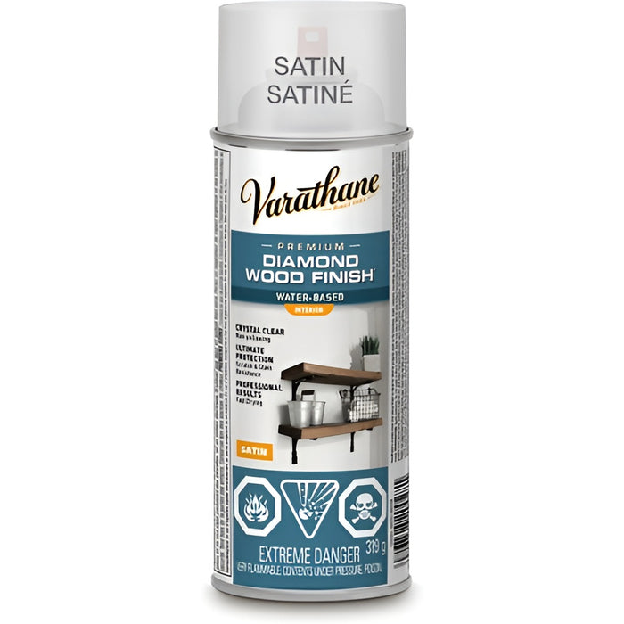 Vernis diamant intérieur pour le bois semi-lustré - Aérosol