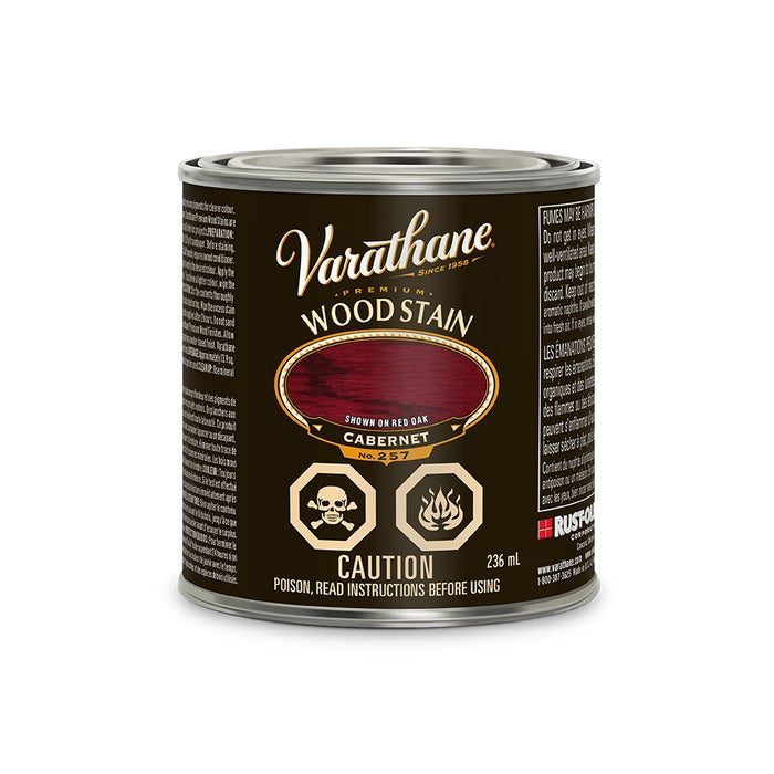 Teinture Premium à l'huile pour bois - Cabernet - 236 mL