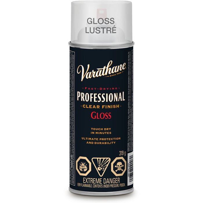 Vernis Professionnel clair pour bois à base d'huile lustré - Aérosol