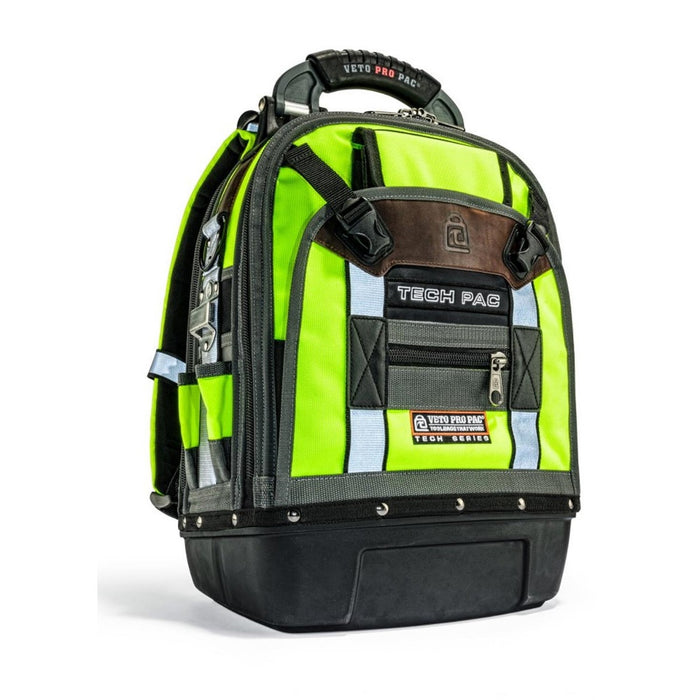 Sac à dos pour technicien, Jaune haute-visibilité