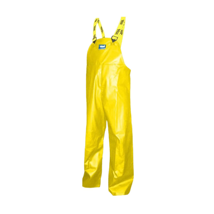 Salopette de pluie Journeyman jaune, PVC/Polyester 0.45mm